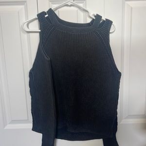Hollister cold shoulder sweater